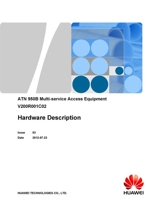 Huawei ATN 950B Manuals .